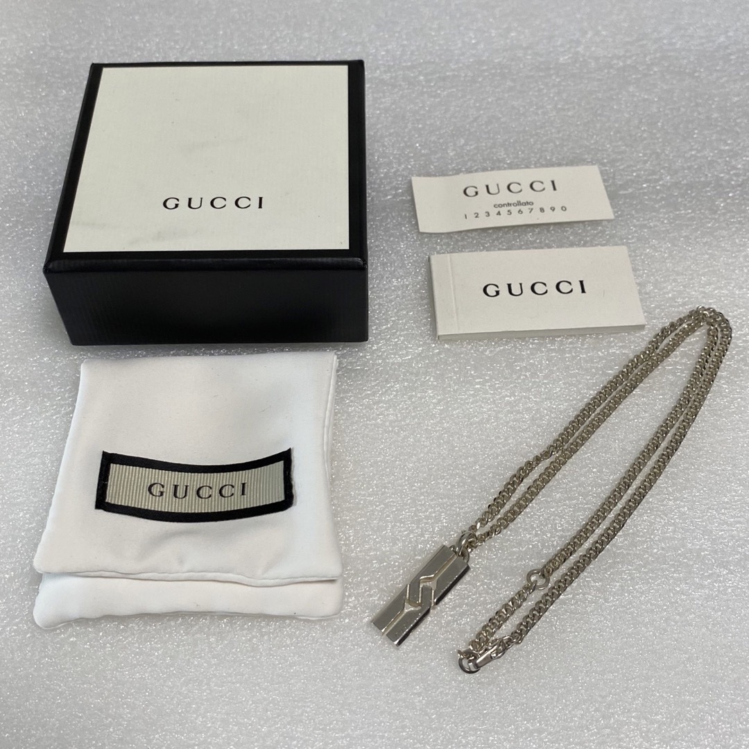 Gucci - GUCCI⭐︎ノットプレートネックレス の通販 by Ken|グッチ