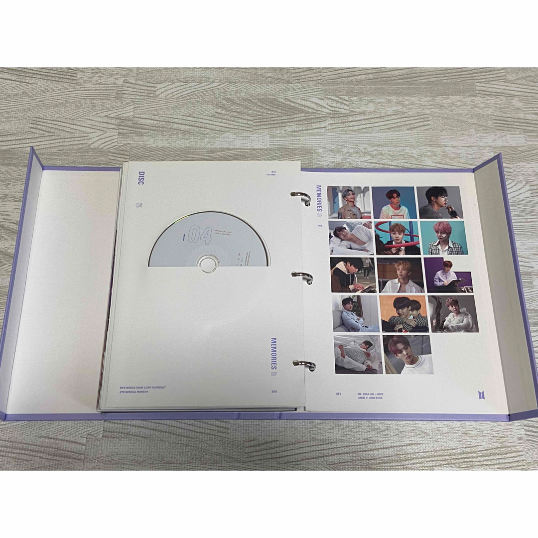 BTS - MEMORIES OF 2018 DVD 抜けなし トレカ ユンギ-