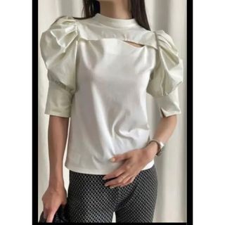 アメリヴィンテージ(Ameri VINTAGE)のあいみ様専用　新品タグ付き❣️3WAY PUFF LAYERED TOP(カットソー(半袖/袖なし))