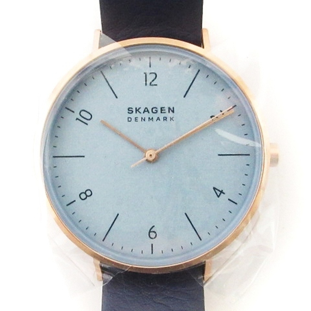 SKAGEN(スカーゲン)のスカーゲン 腕時計 アーレンナチュラルズ クオーツ ローズゴールド ネイビー レディースのファッション小物(腕時計)の商品写真