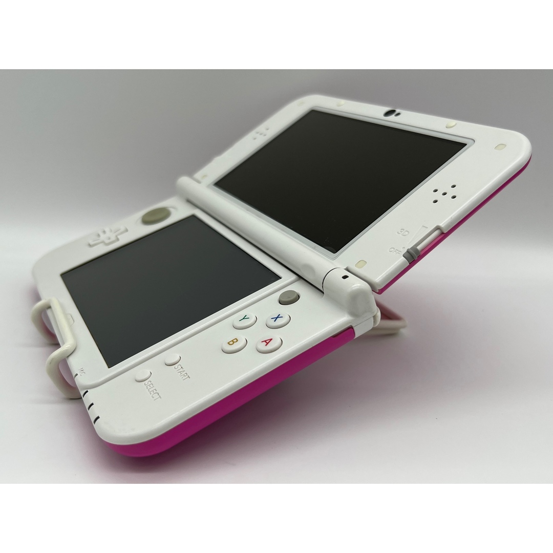 液晶美品 完動品 3DS 本体 ミスティピンク 付属品完備 大容量SD 送料無料