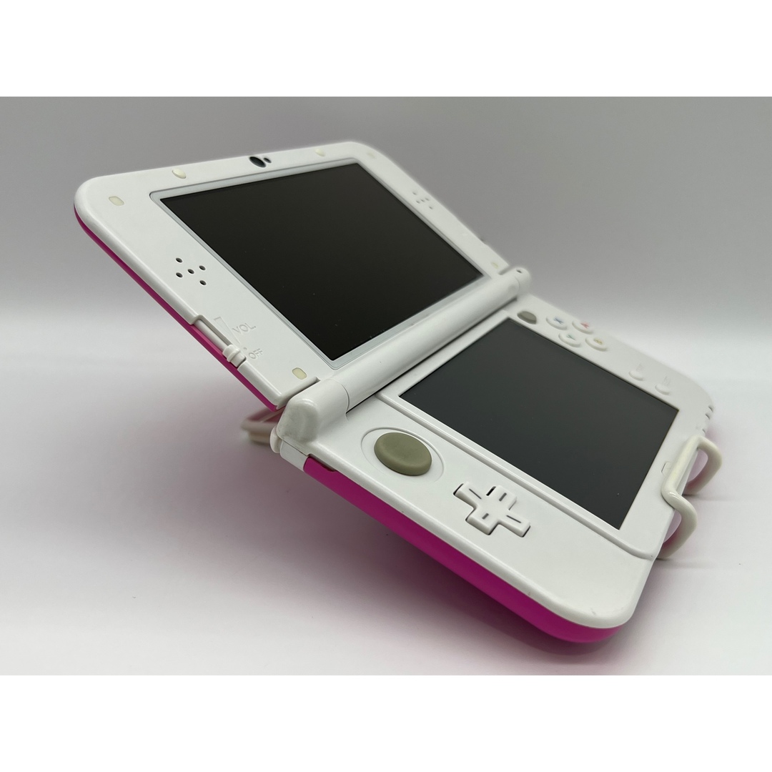 【完品・液晶美品】 Newニンテンドー3DS LL ピンク×ホワイト 本体