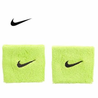 ナイキ(NIKE)のNIKE(ナイキ) スウォッシュ リストバンド アトミックグリーン/ブラック(バスケットボール)