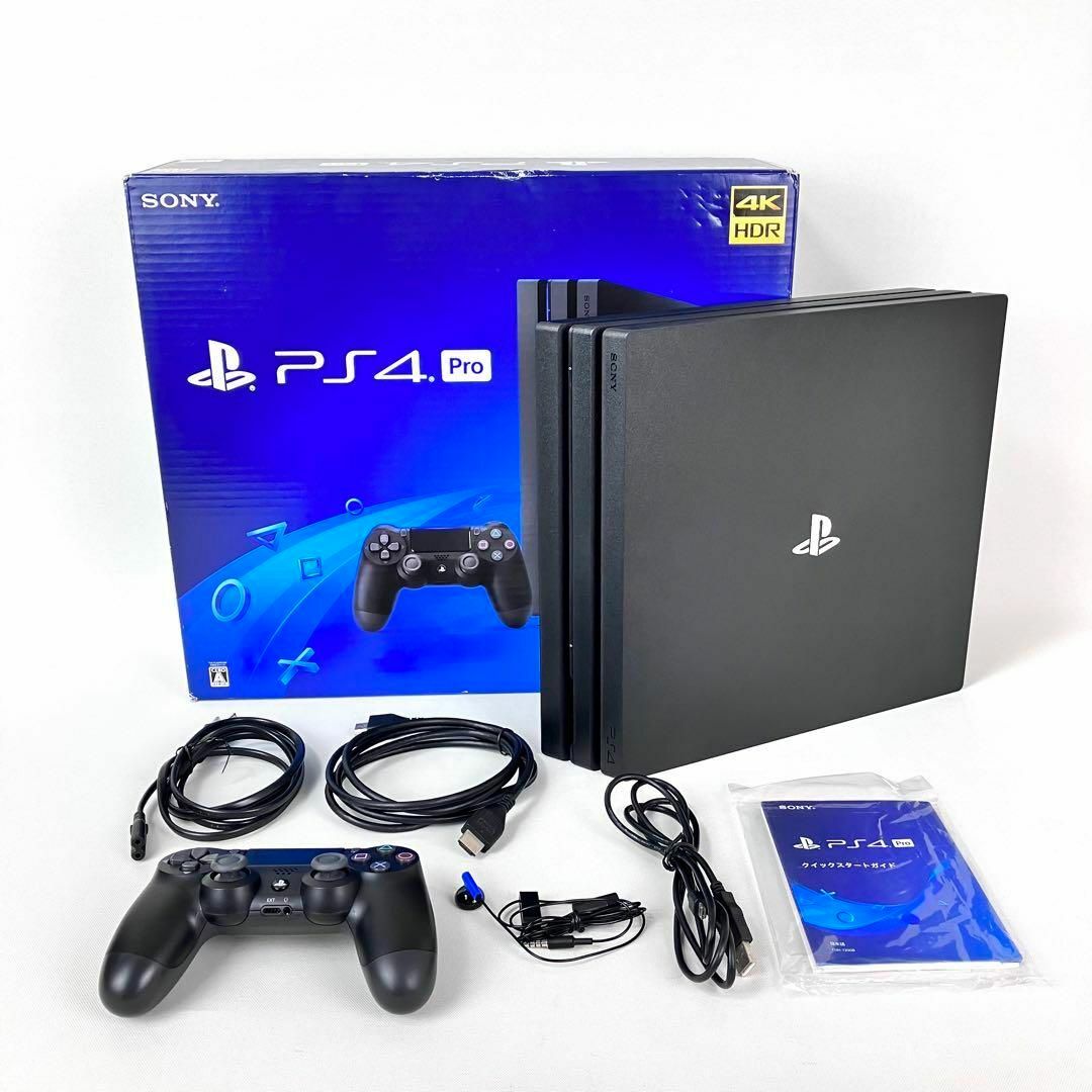 美品★保証付★PS4 Pro★CUH-7200B B01★1TB