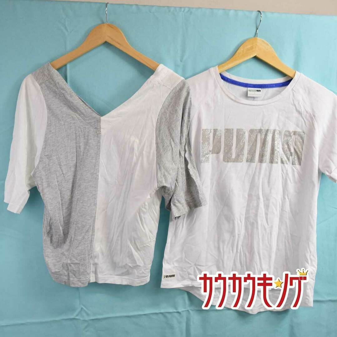 PUMA(プーマ)のプーマ Tシャツ 2点 セット S レディース レディースのトップス(その他)の商品写真