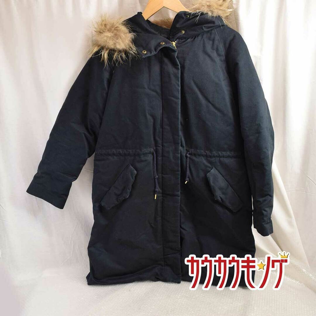 Adam et Rope/アダムエロペ モッズコート コットン 38 ブラック Adam et Rope/アダムエロペ モッズコート コットン 38 ブラック
