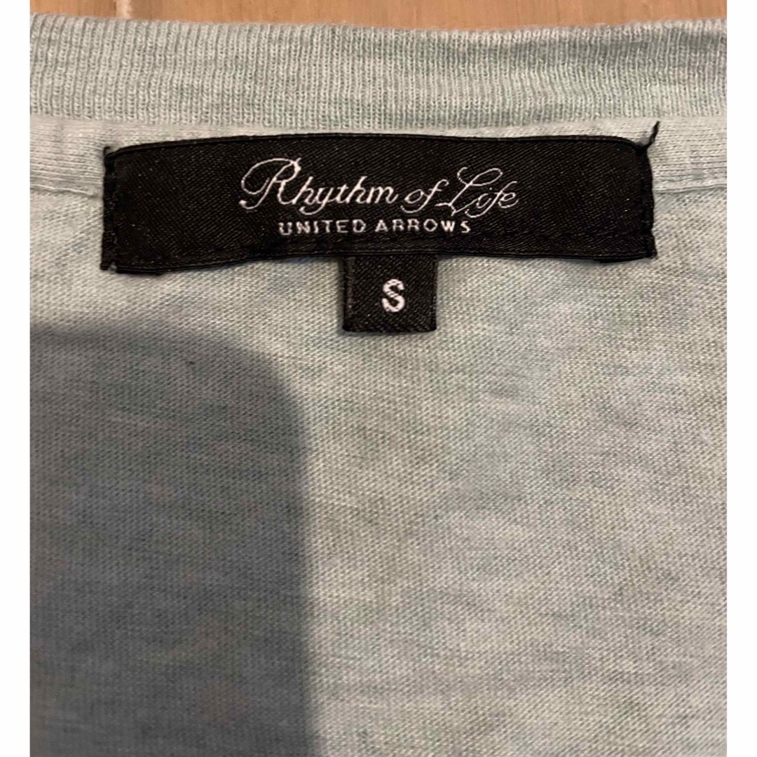 UNITED ARROWS(ユナイテッドアローズ)のユナイテッドアローズ　UNITED ARROWS VネックTシャツ Sサイズ メンズのトップス(Tシャツ/カットソー(半袖/袖なし))の商品写真