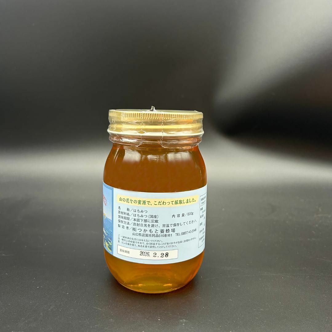 つかもと はちみつ 完熟 生 国産 純粋蜂蜜 無添加 非加熱 600g 3個 つかもと はちみつ 完熟 生 国産 純粋蜂蜜 無添加 非加熱 600g 3個