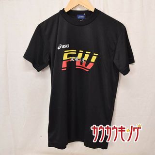 アシックス(asics)の【未使用】アシックス プラシャツ 半袖シャツ Tシャツ S ブラック メンズ スポーツ サッカー フットサル ウェア(ウェア)