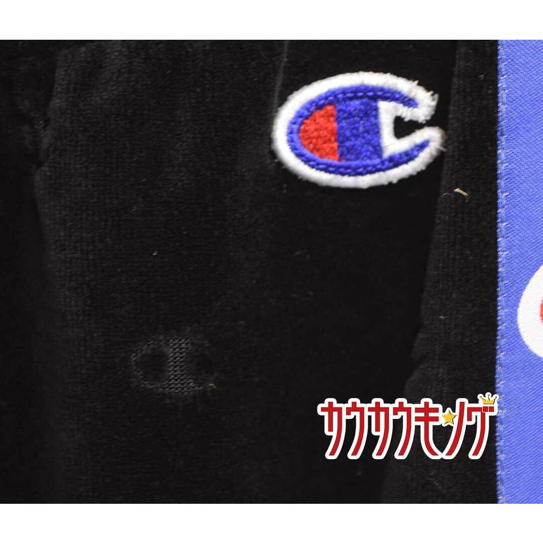 Champion(チャンピオン)の【未使用】チャンピオン Women Velour Flared Sweatpants スウェットパンツ ロングパンツ S ブラック KL001 ダンス/フィットネス/スポーツ スポーツ/アウトドアのトレーニング/エクササイズ(その他)の商品写真