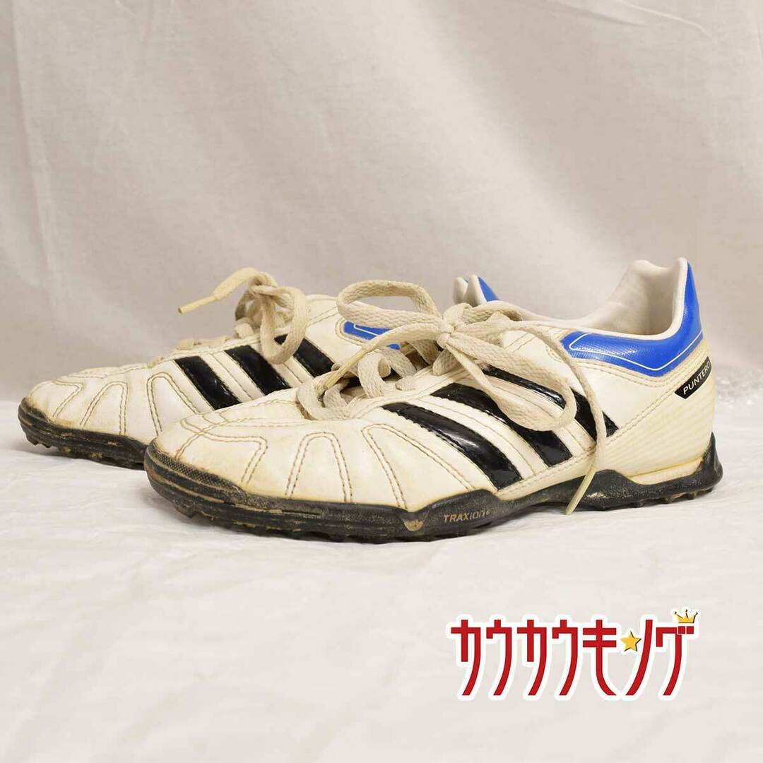 adidas(アディダス)のアディダス パンテロ トレーニングシューズ 21cm ホワイト/ブラック/ブルー V20513 サッカー/フットサル トレシュー スポーツ/アウトドアのサッカー/フットサル(シューズ)の商品写真