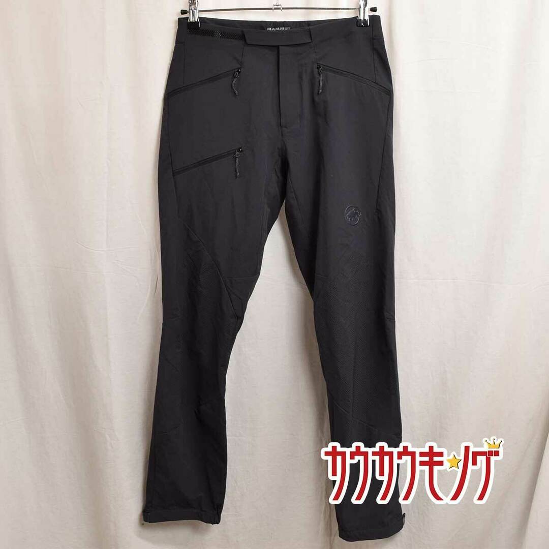 マムート Courmayeur SO Pants AF /クールマイヨール ロング パンツ S ブラック 102100260 メンズ アウトドア/登山/キャンプ ウェア