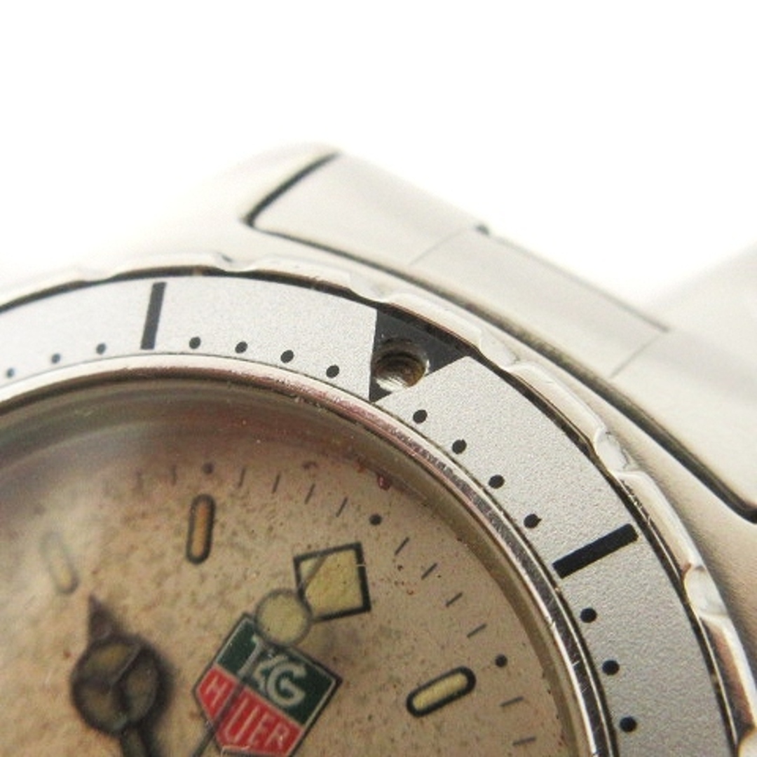 タグホイヤー プロフェッショナル 腕時計 アナログ クオーツ シルバーカラー