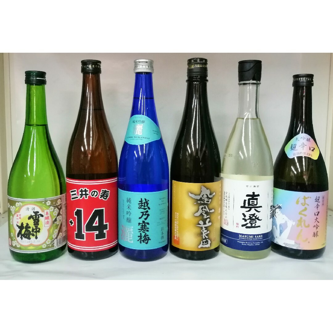 特撰日本酒四合瓶A×6本セット