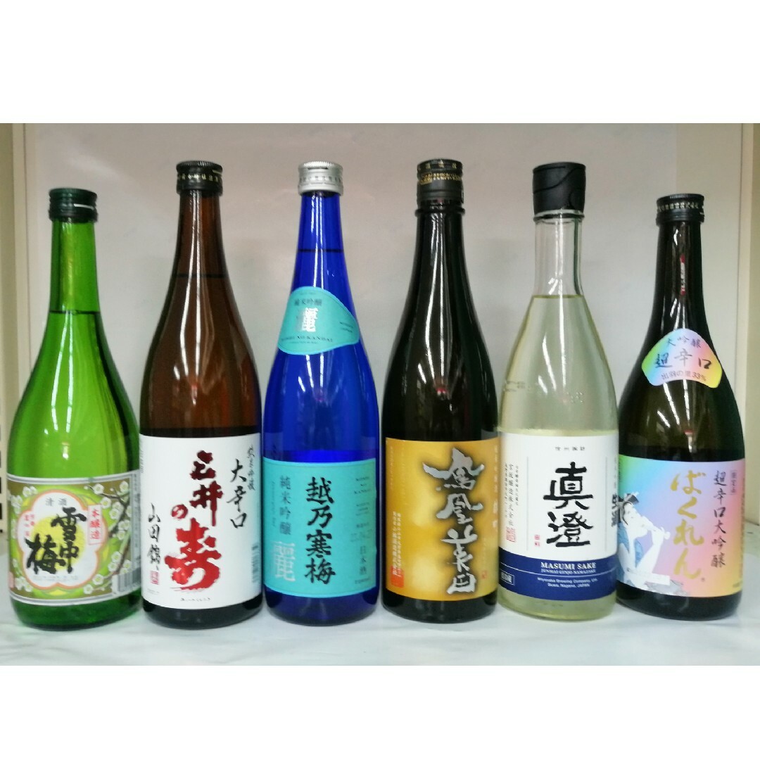 特撰日本酒四合瓶A×6本セット