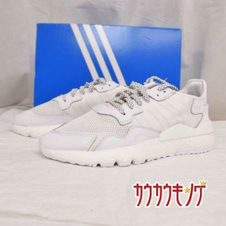 アディダス(adidas)の【未使用】アディダス NITE JOGGER ナイト ジョガー RUNNING 28cm WHITE/CRYSTAL BD7676 メンズ(シューズ)