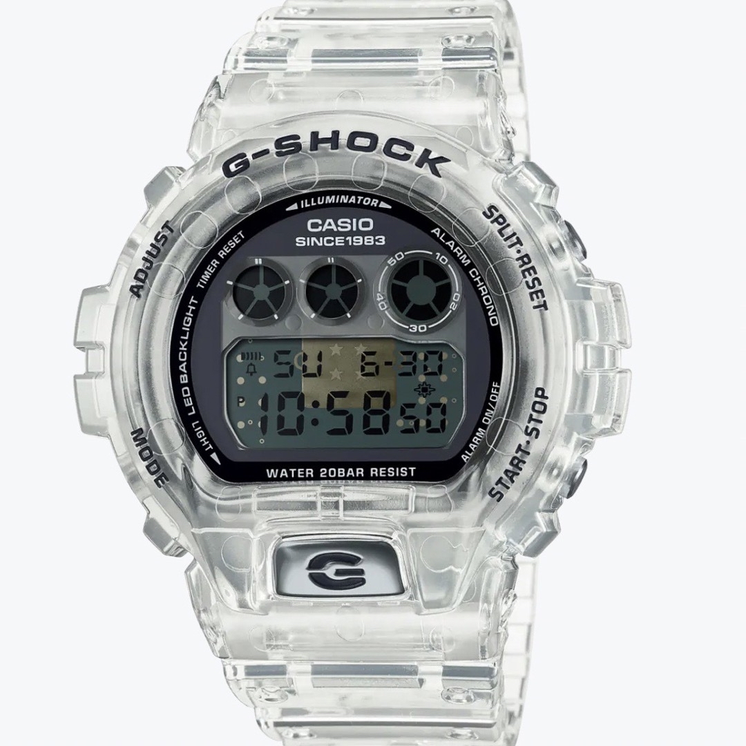 新品未使用品 G-SHOCK 40周年限定モデル スケルトン