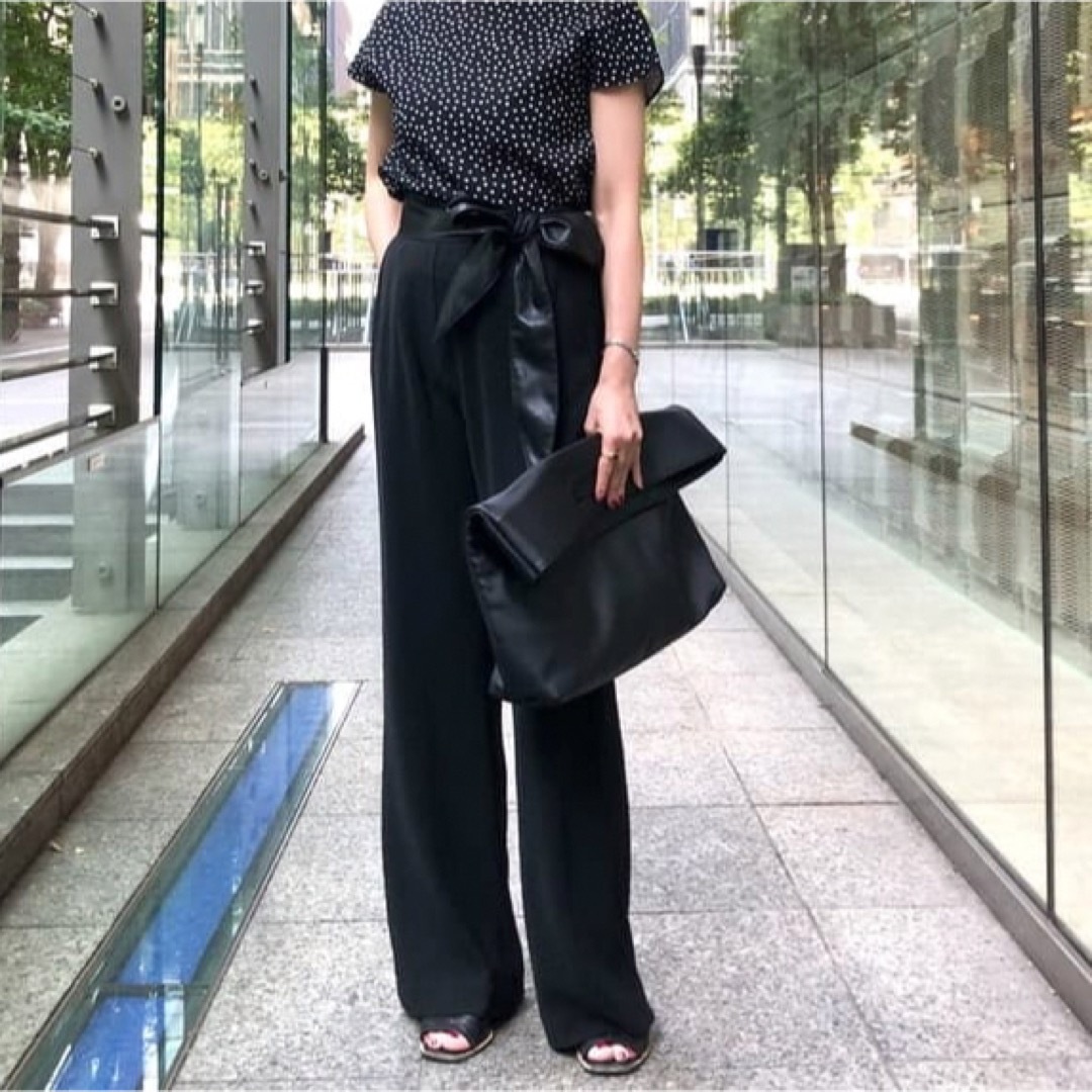 定価5万】NANUSHKA リボンパンツ-