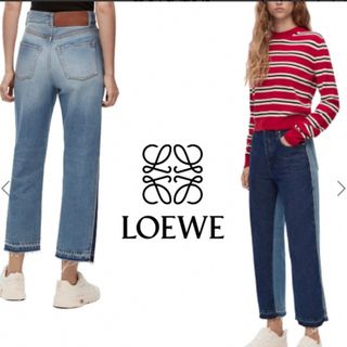 LOEWE  デニム　新品タグ付き　34