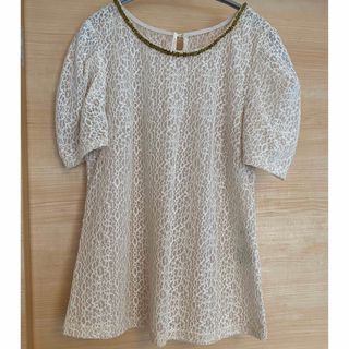 ジルバイジルスチュアート(JILL by JILLSTUART)のJILL BY JILLSTUART レーストップス(カットソー(半袖/袖なし))