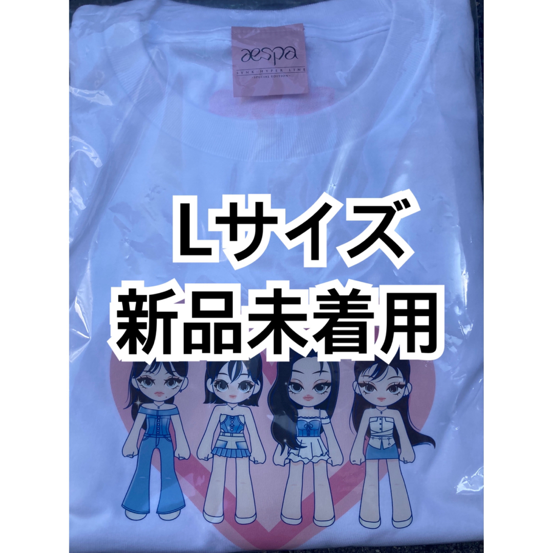 aespa Tシャツ Lサイズ 東京ドーム 会場限定 新品の通販 by りん's ...