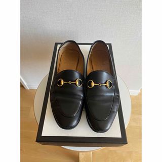 グッチ(Gucci)の【最終値下げ】GUCCI ホースビットローファー 35.5  裏張り有(ローファー/革靴)