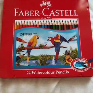 ファーバーカステル(FABER-CASTELL)のファーバーカステル　水彩色鉛筆 24色セット TFC-WCP/24C(色鉛筆)