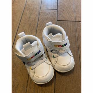 コンバース(CONVERSE)のconverse ベビースニーカー　白(スニーカー)