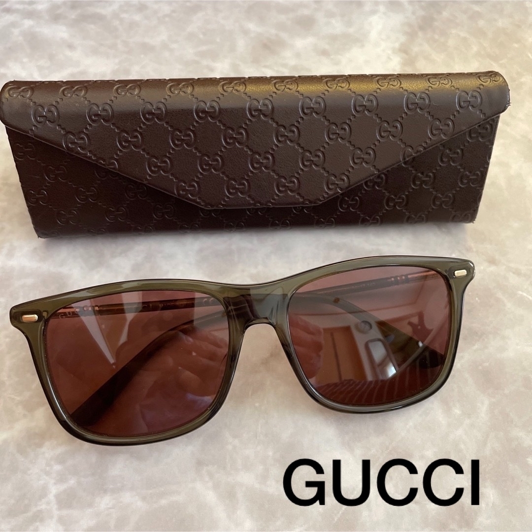 Gucci - お値下げ グッチ GUCCI サングラス メンズ GG0518S 美品✨の