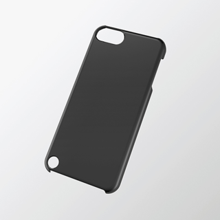 エレコム(ELECOM)の5th iPod touch用シェルカバー ブラック(ポータブルプレーヤー)