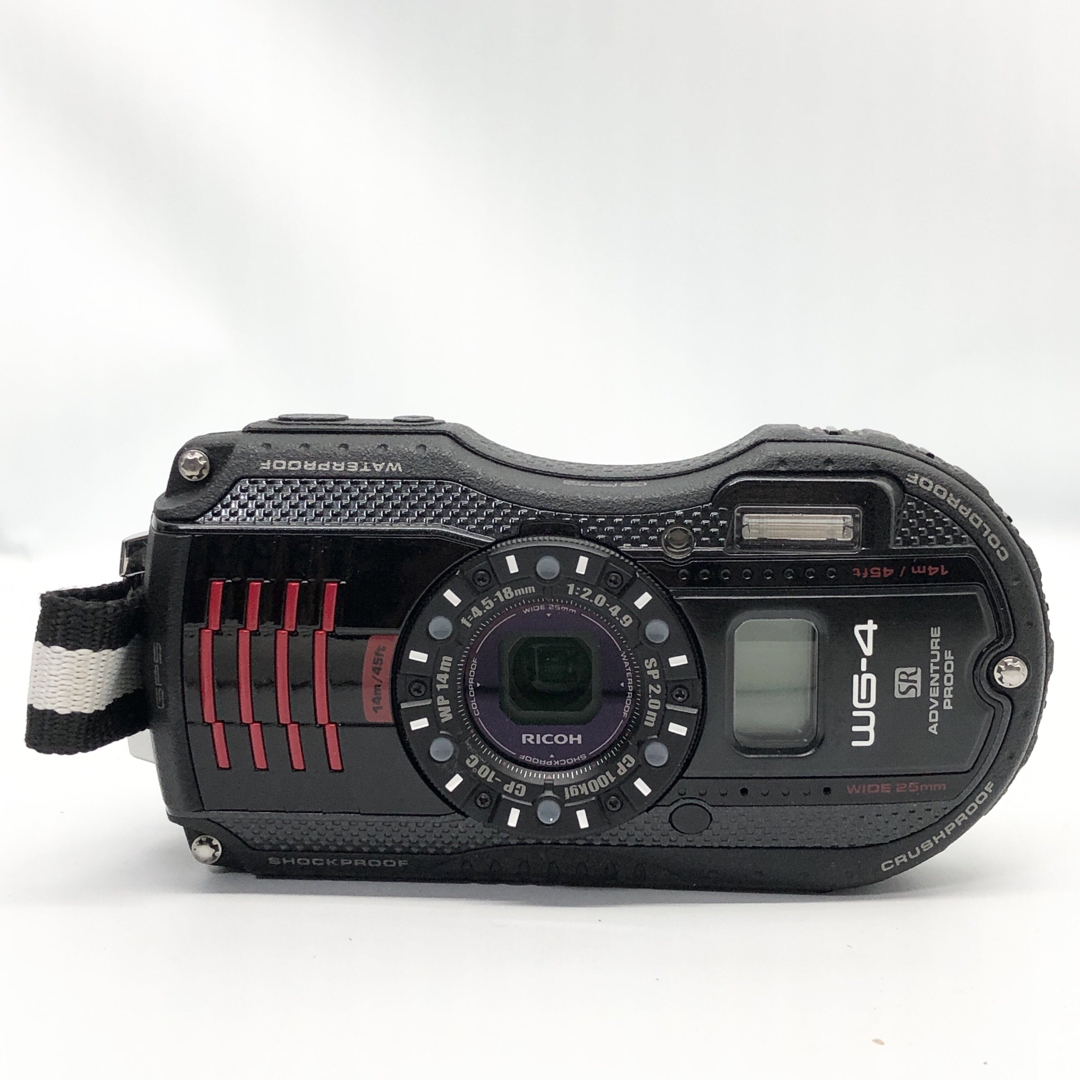 RICOH 防水デジタルカメラ RICOH WG-4GPS ブラック RICOH 防水デジタルカメラ RICOH WG-4GPS ブラック