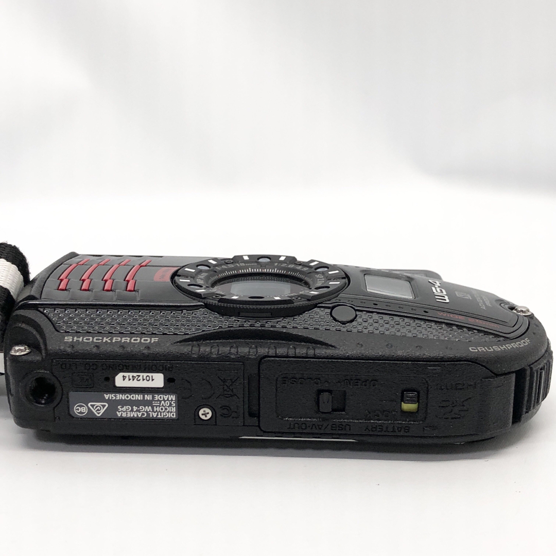RICOH 防水デジタルカメラ RICOH WG-4GPS ブラック RICOH 防水デジタルカメラ RICOH WG-4GPS ブラック