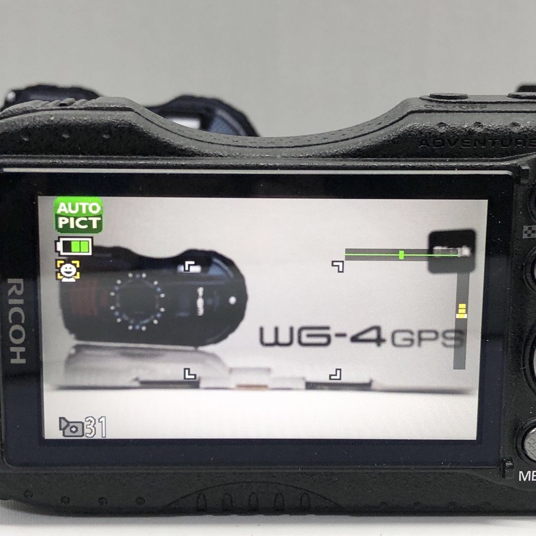 RICOH 防水デジタルカメラ RICOH WG-4GPS ブラック RICOH 防水デジタルカメラ RICOH WG-4GPS ブラック