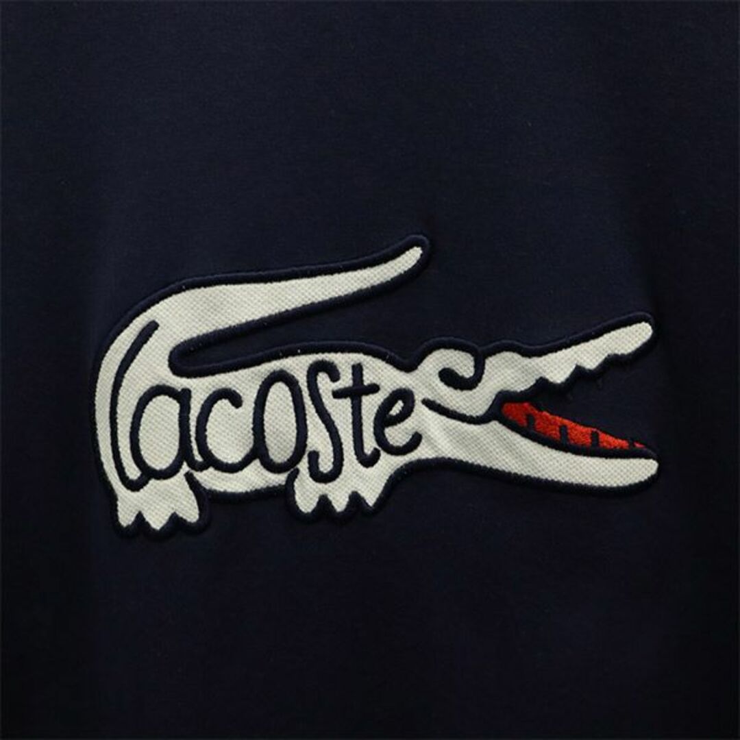 ラコステ ロゴワッペン 半袖 Tシャツ XS ネイビー LACOSTE メンズ 【中古】 【230805】 メール便可