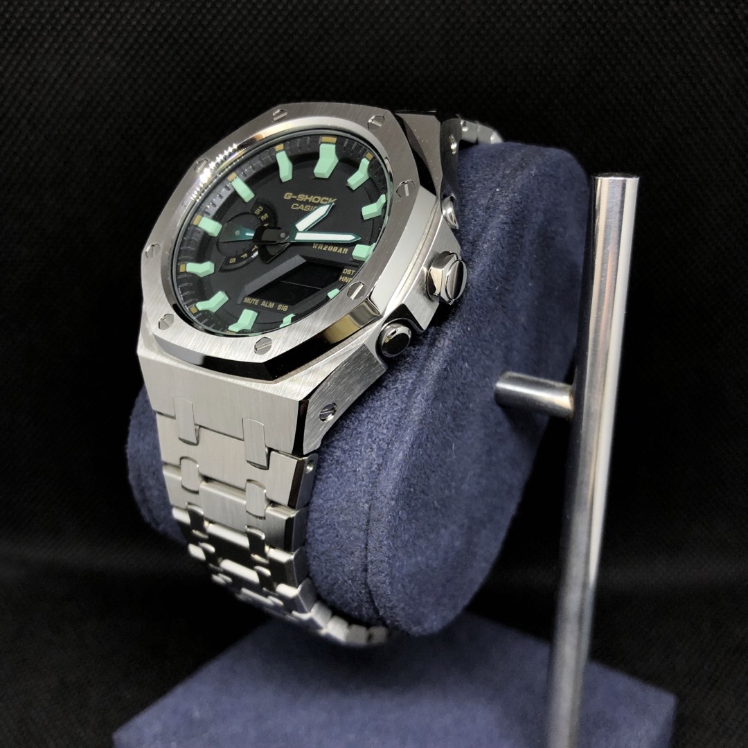 G-SHOCK GA2100 カシオーク ホワイトベルトカスタム