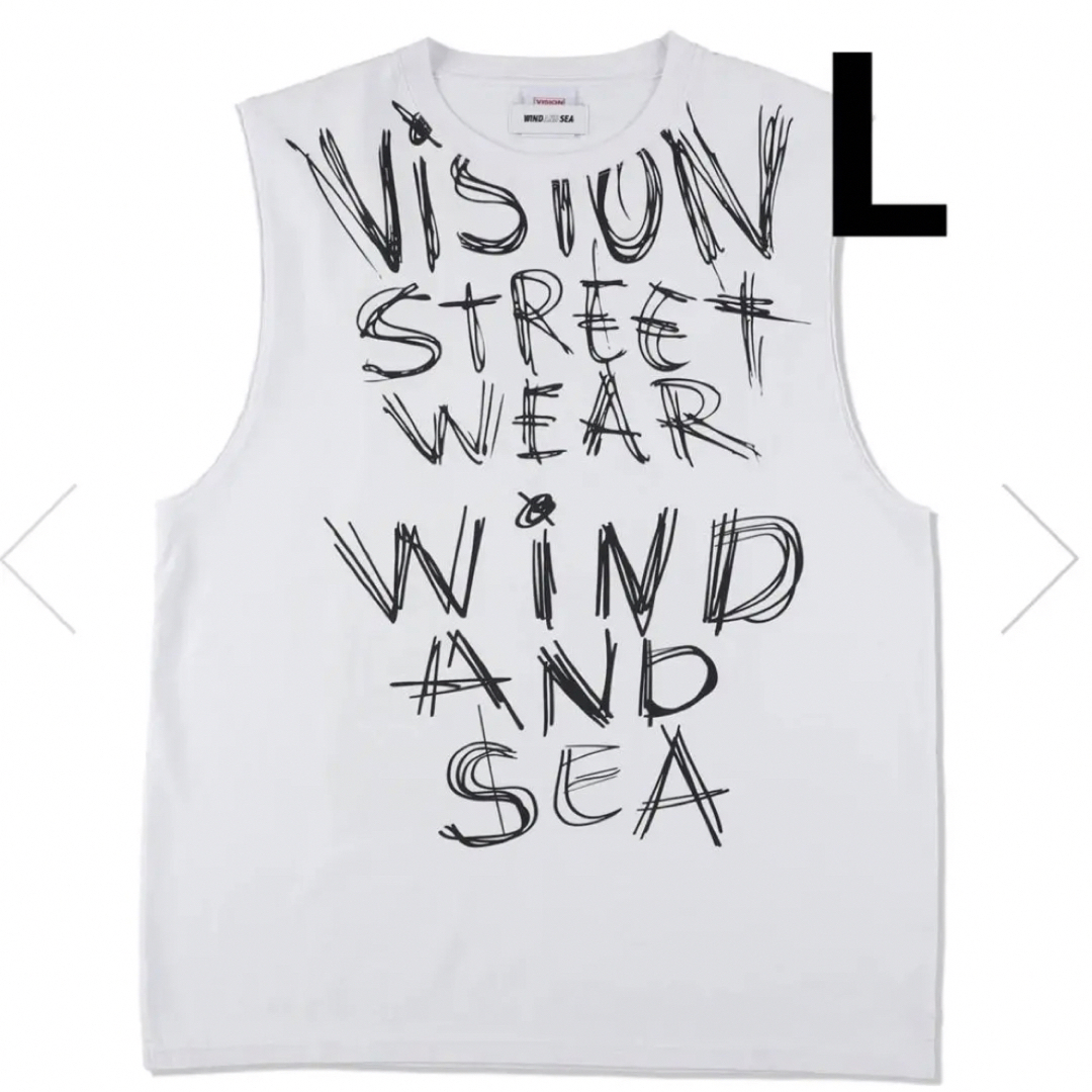 VISION X WIND AND SEA S/S TEE Mサイズ