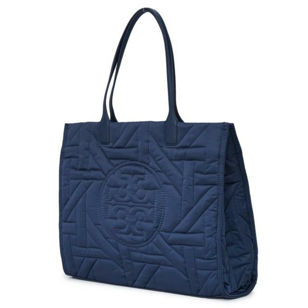 ToryBurch(トリーバーチ) 140700 Ella Basketweave Tote Royal Navy