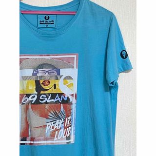 ロックスラム(69SLAM)の69SLAM ロックスラム　水着ガールプリント　半袖Tシャツ(Tシャツ/カットソー(半袖/袖なし))