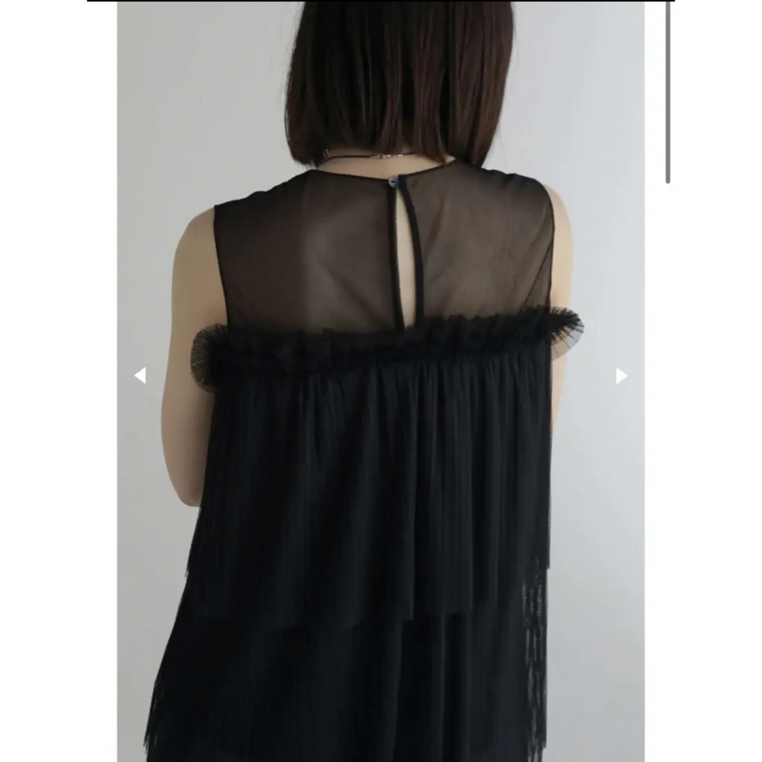 louren tulle pleats tiered tops | tradexautomotive.com