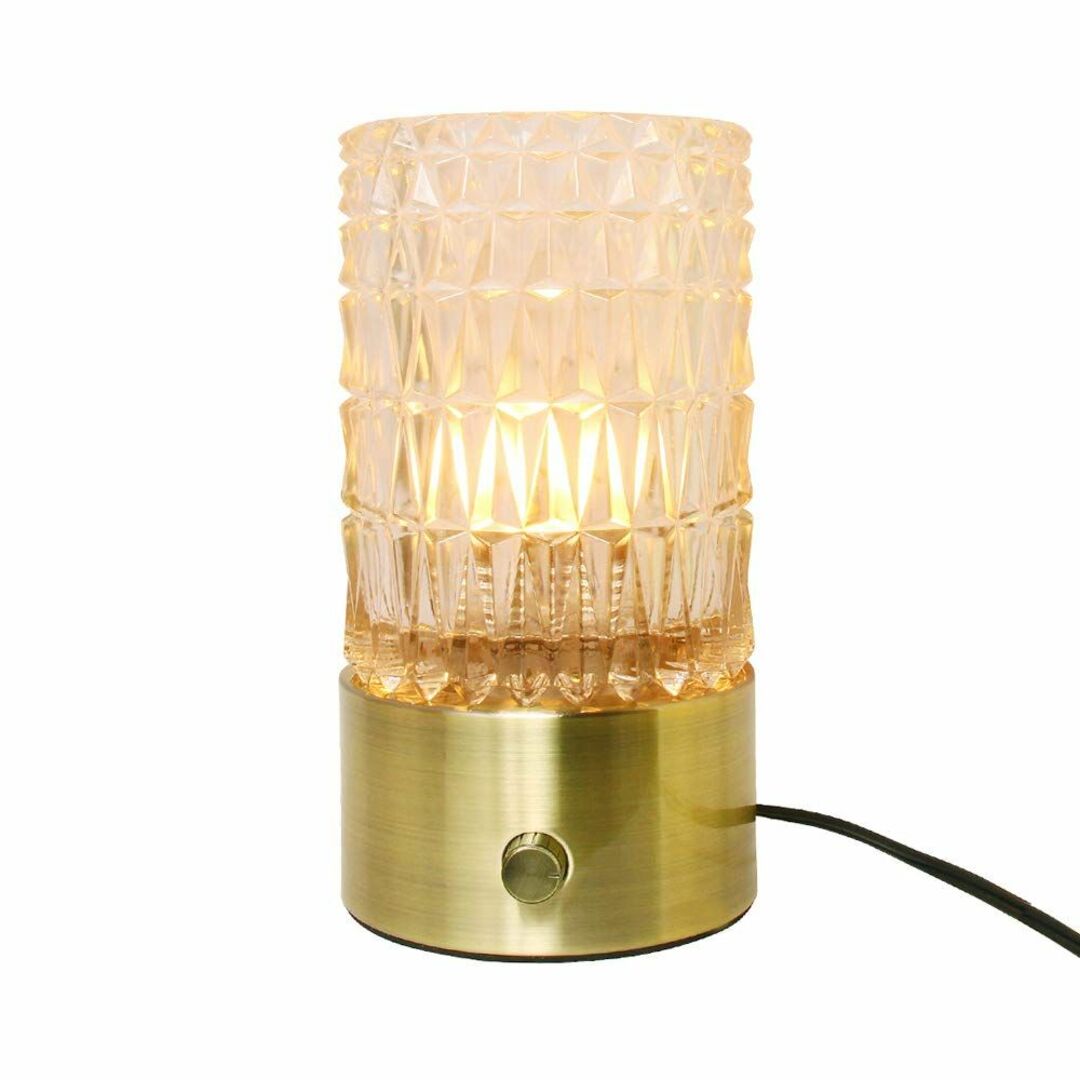 ムーラ テーブルランプ ベッドサイドランプ LED対応 無段階調光 白熱電球付属
