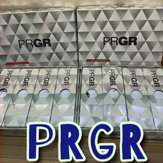 プロギア(PRGR)の未使用 ☆PRGR ☆ゴルフボール12個入x2箱まとめ ☆プロギア ☆ 箱入り(その他)