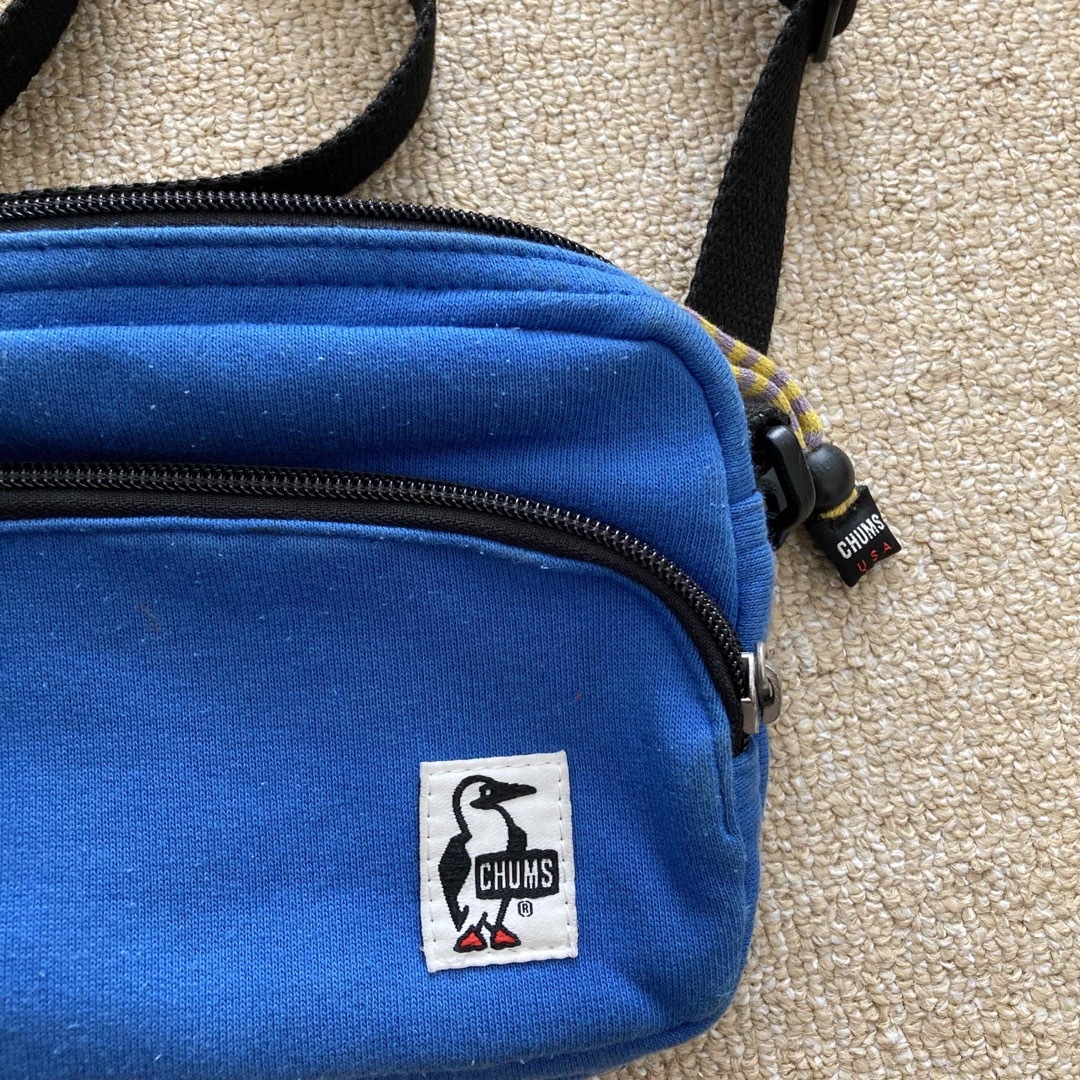 CHUMS(チャムス)のチャムス　ショルダーバック　青色カラー メンズのバッグ(ショルダーバッグ)の商品写真
