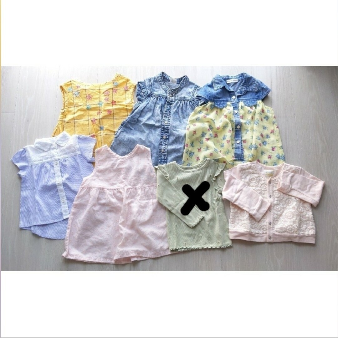 F.O.KIDS(エフオーキッズ)のベビー服　80cm 6点セット　BREEZE　NEXT　F.O.KIDS キッズ/ベビー/マタニティのベビー服(~85cm)(シャツ/カットソー)の商品写真