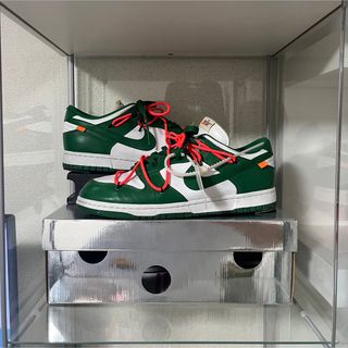 オフホワイト(OFF-WHITE)のOFF-WHITE Nike オフホワイト　ナイキ ダンクロー パイングリーン(スニーカー)