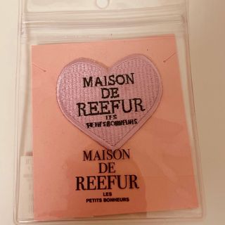 Maison de Reefur - 新品未使用♡メゾンドリーファー♡刺繍ワッペンシール♡