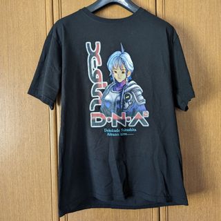 エックスガール(X-girl)のX-girl 桂正和 D・N・A 何処かで失くしたあいつのアイツ　Tシャツ　L(Tシャツ/カットソー(半袖/袖なし))