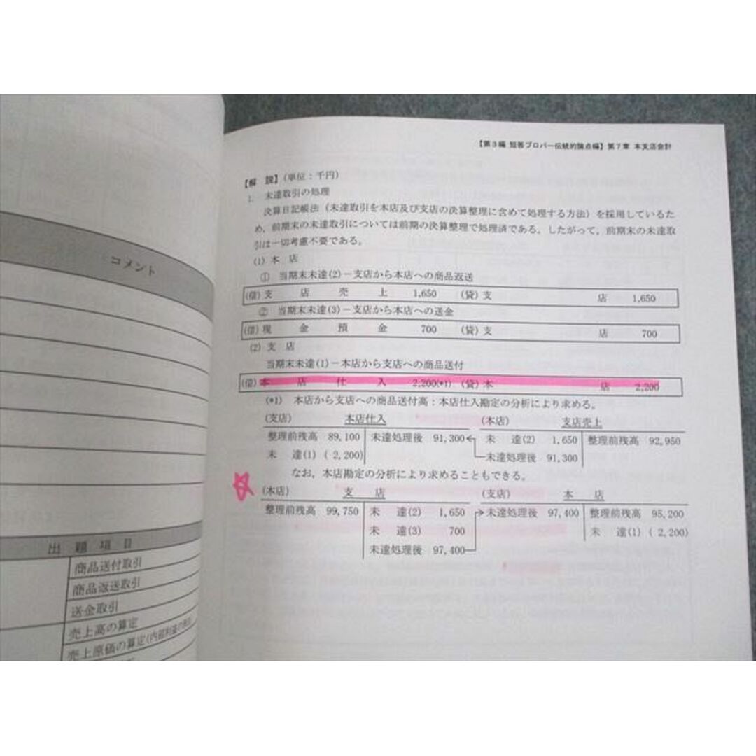 UR10-061 CPA会計学院 2022年版 公認会計士講座 財務会計論 計算コンプリートトレーニング 第3編 2022年合格目標 渡辺克己  13m4C