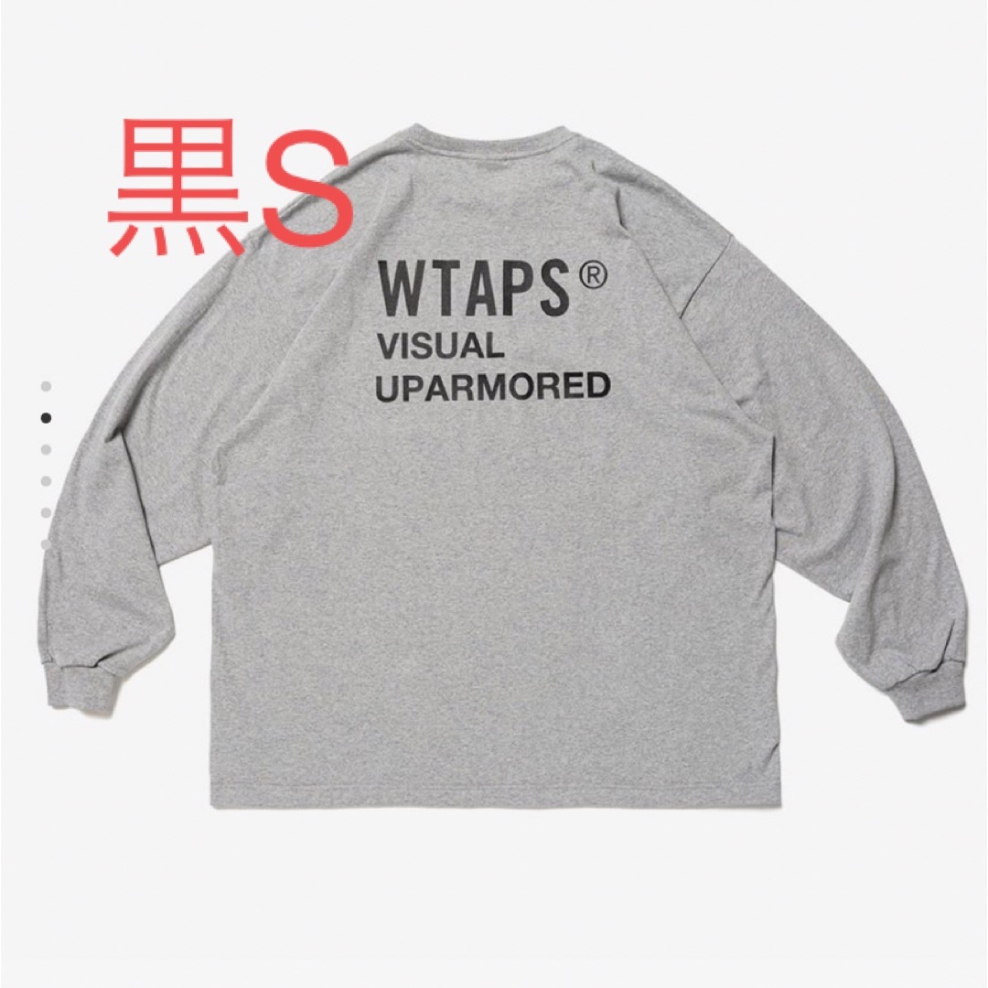 W)taps(ダブルタップス)のWTAPS 23SS VISUAL UPARMORED / LS 黒S 新品 メンズのトップス(Tシャツ/カットソー(七分/長袖))の商品写真