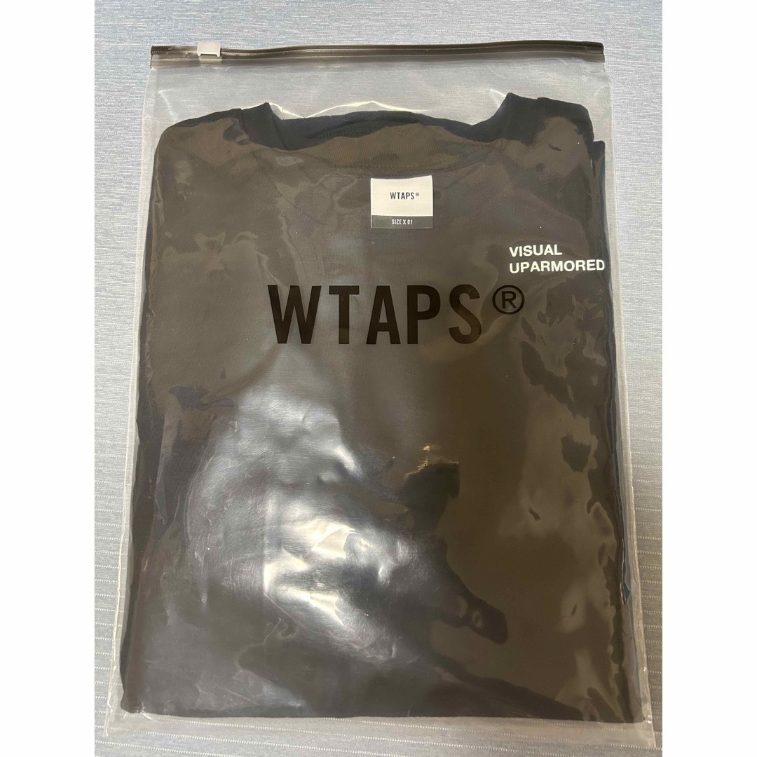 W)taps(ダブルタップス)のWTAPS 23SS VISUAL UPARMORED / LS 黒S 新品 メンズのトップス(Tシャツ/カットソー(七分/長袖))の商品写真