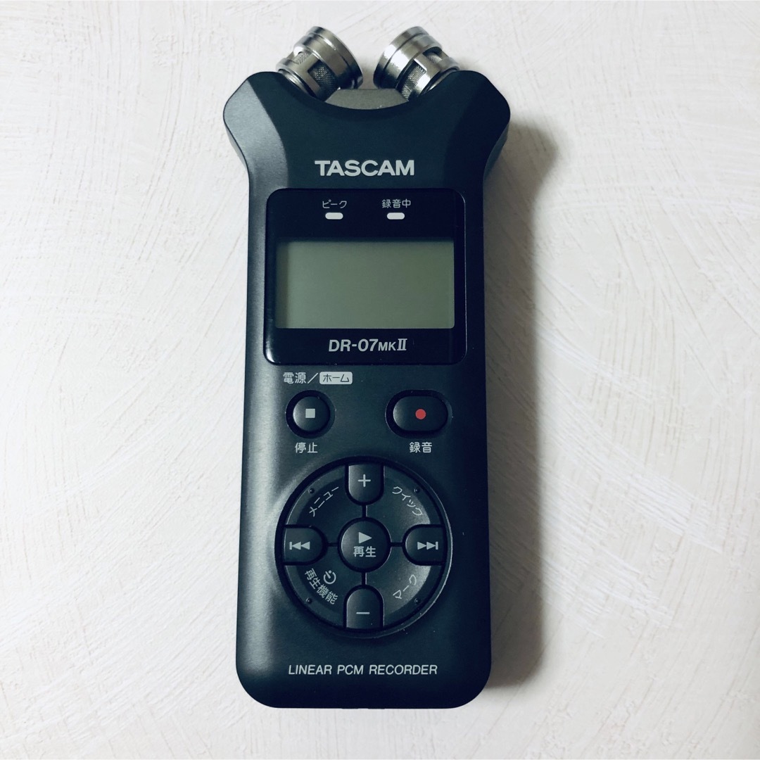 TASCAM タスカム　DR-07MK II VER2 楽器のレコーディング/PA機器(マイク)の商品写真